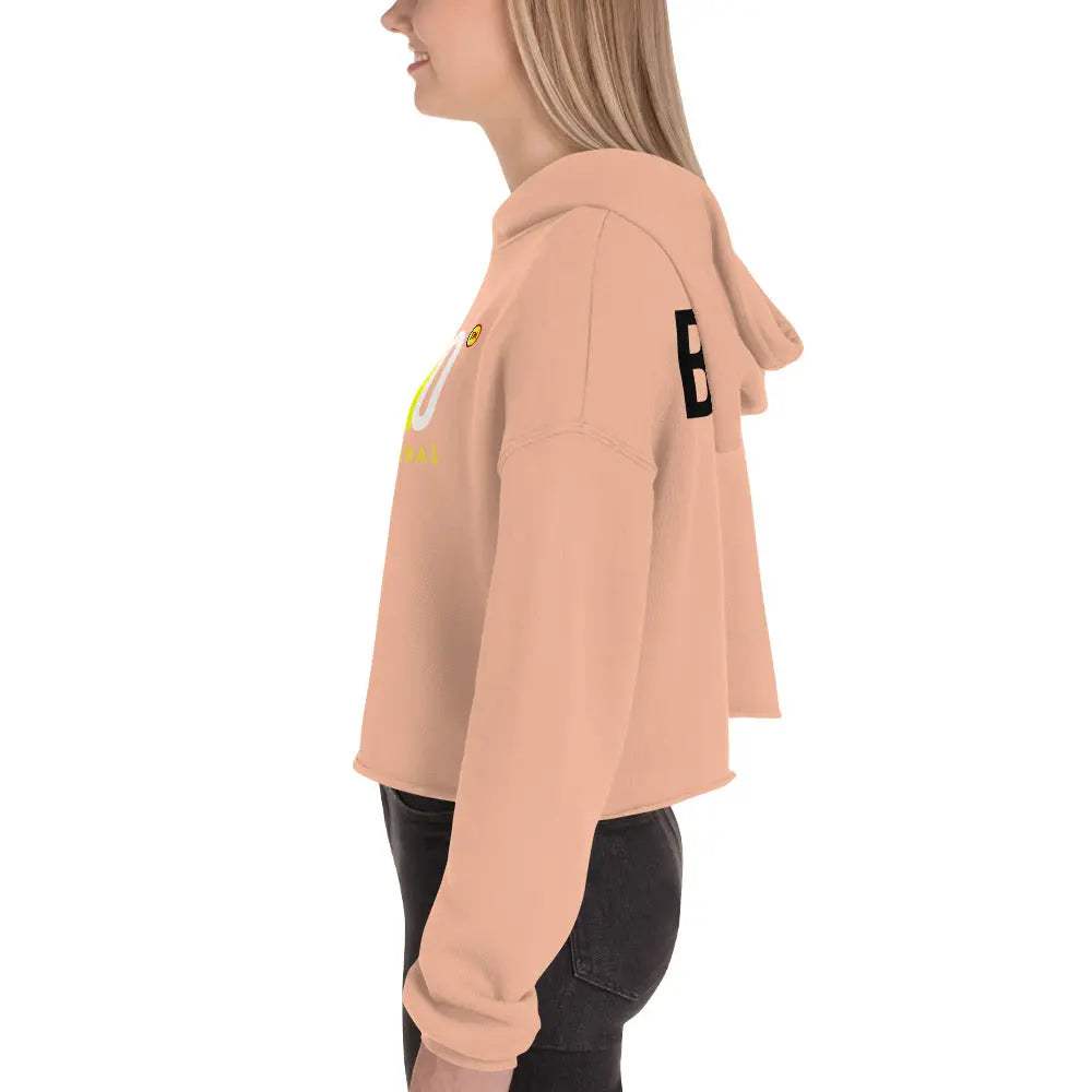 Baliveno Crop HoodieBaliveno Crop HoodieMake a stylish statement in this trend-setting Baliveno Cropped Raw Hem Drawstring Hoodie. This modern take on the classic pullover features an edgy raw hem and adju[Bal]