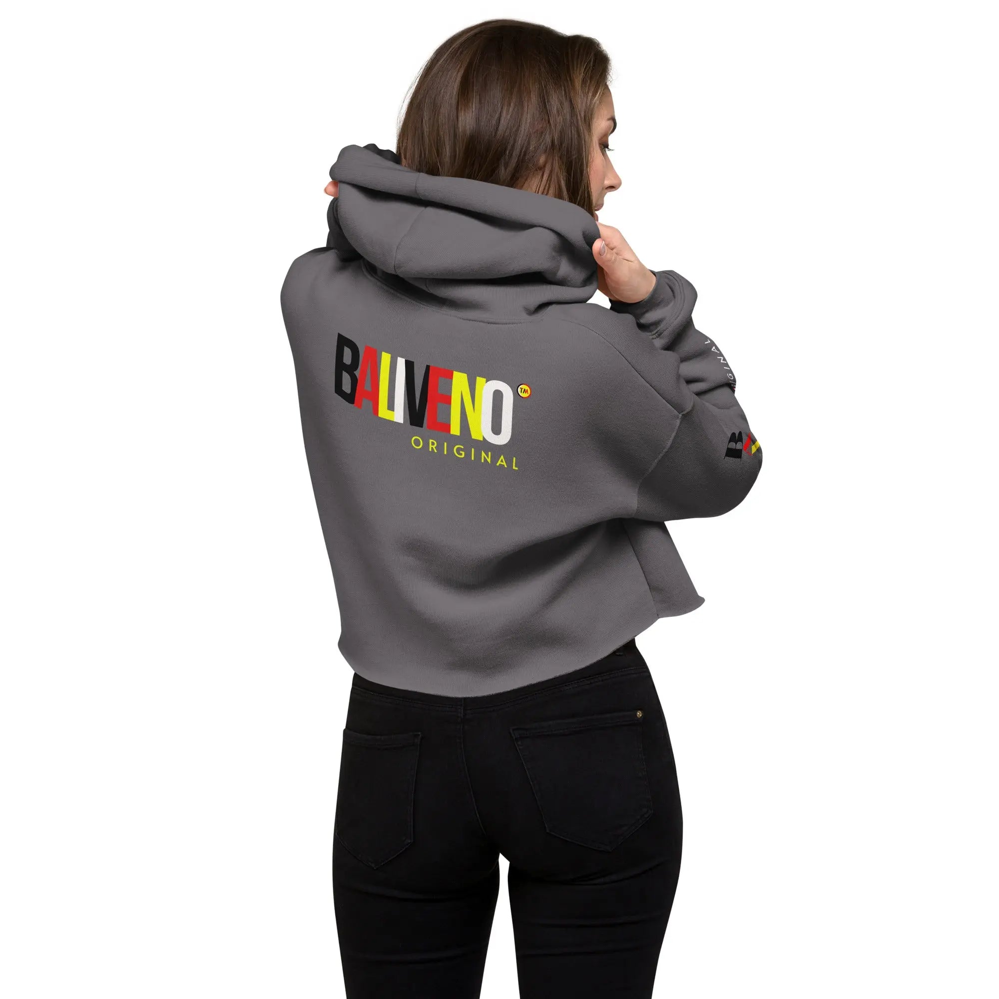 Baliveno Crop Hoodie - BALIVENO FASHION HOUSE LTD