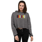 Baliveno Crop HoodieBaliveno Crop HoodieMake a stylish statement in this trend-setting Baliveno Cropped Raw Hem Drawstring Hoodie. This modern take on the classic pullover features an edgy raw hem and adju[Bal]
