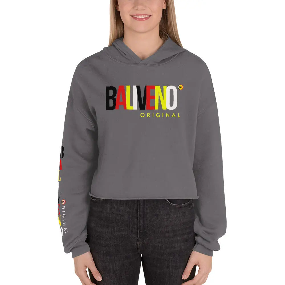 Baliveno Crop Hoodie - BALIVENO FASHION HOUSE LTD