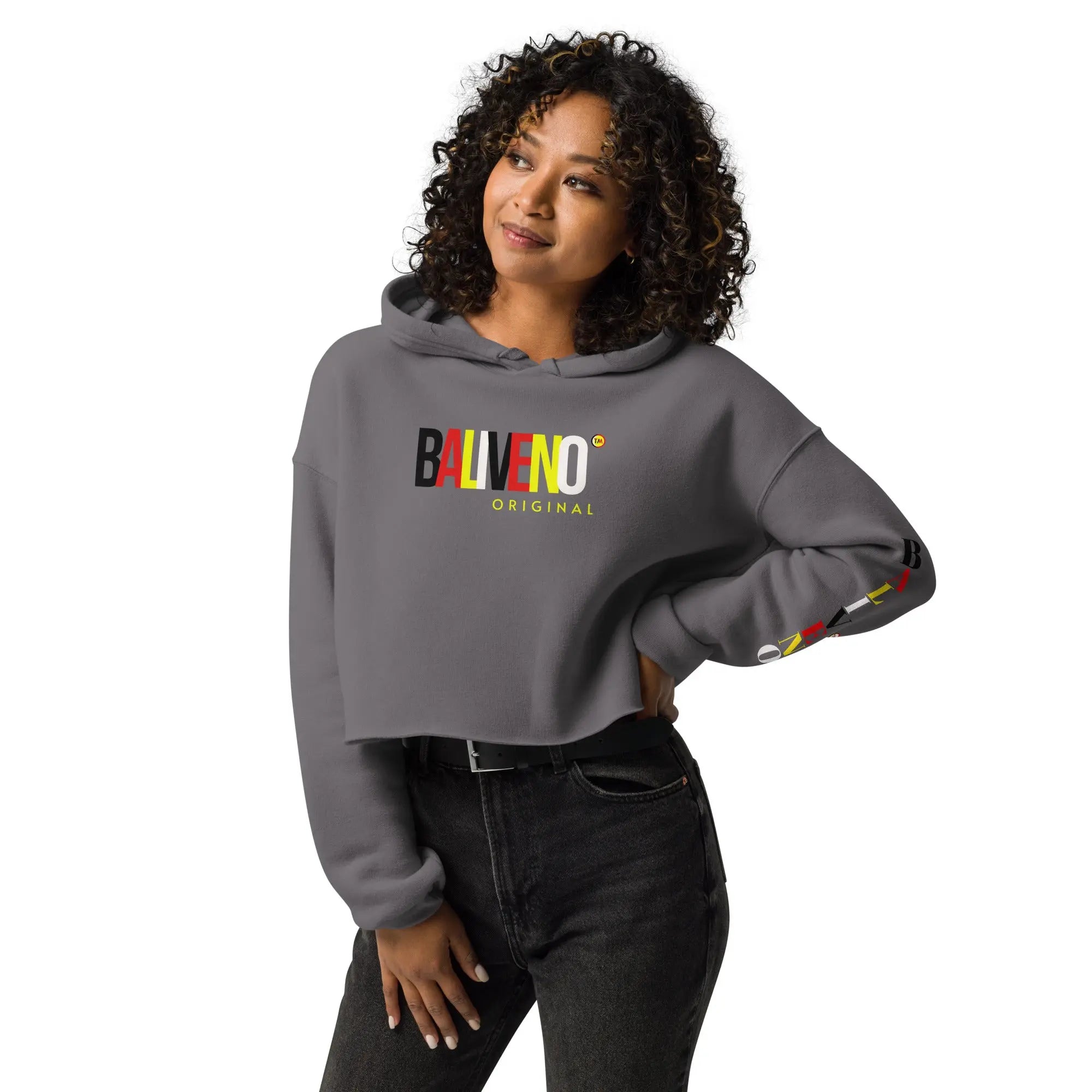 Crop Hoodie - BALIVENO FASHION HOUSE LTD