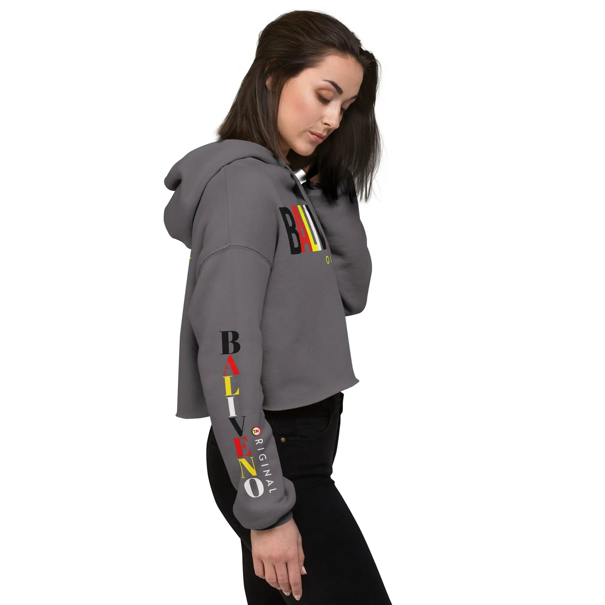 Baliveno Crop Hoodie - BALIVENO FASHION HOUSE LTD