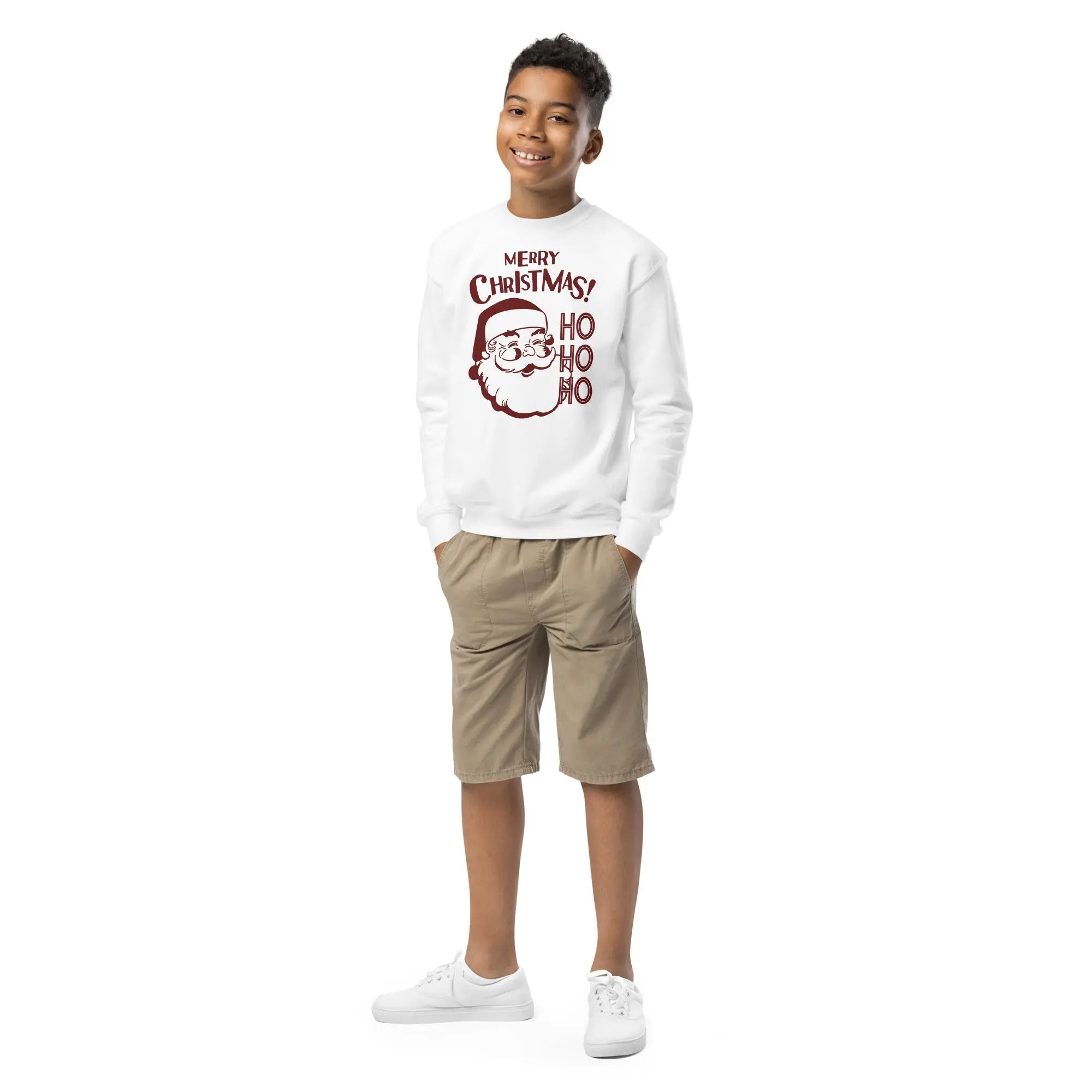 Ho Ho Ho Youth crewneck sweatshirt - BALIVENO