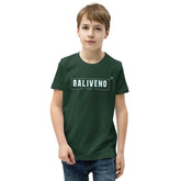 Baliveno Youth Short Sleeve T-shirt, Printed Youth T-shirt, Baliveno FThis is the tee that you&