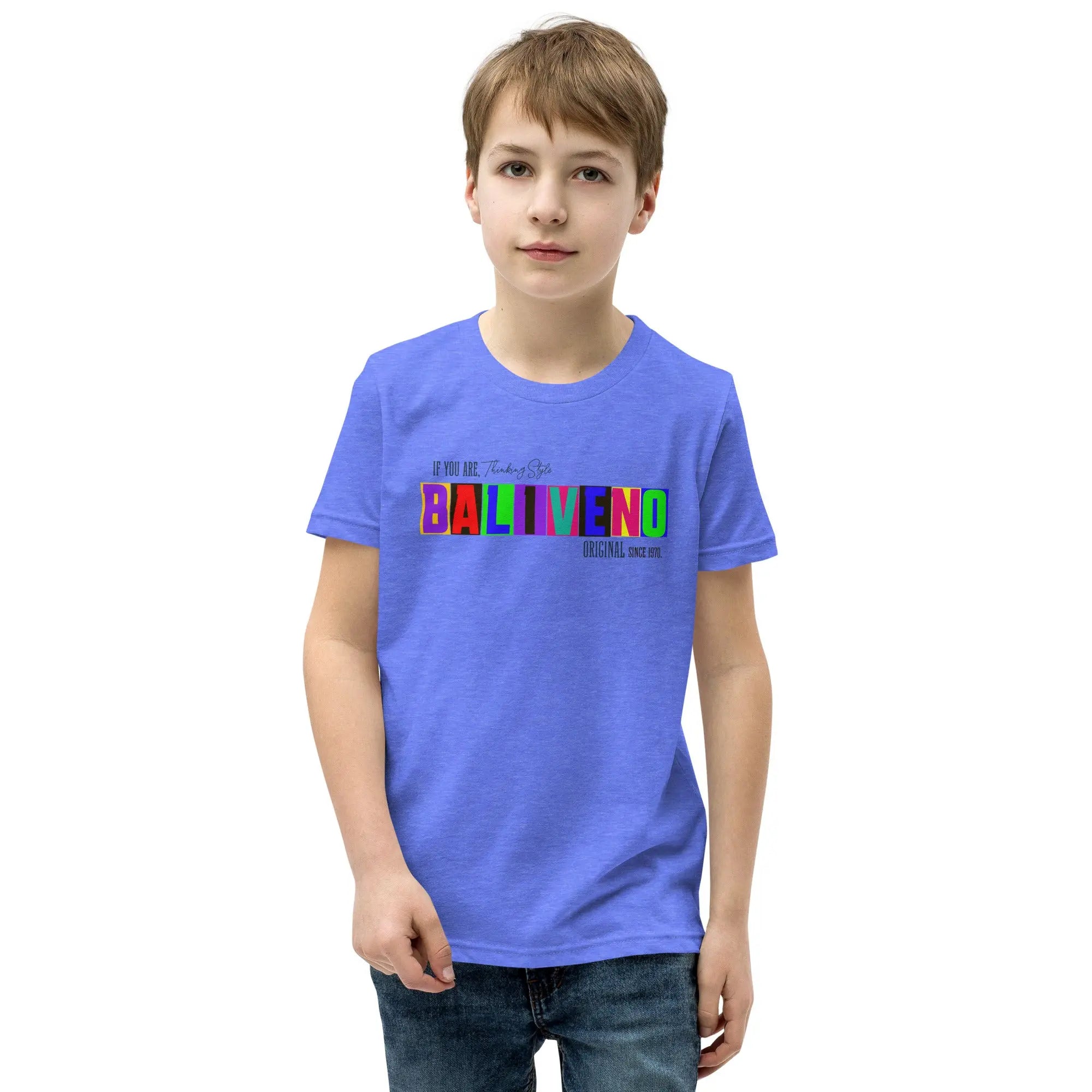 Baliveno Youth Short Sleeve T-shirt, Printed Youth T-shirt, Baliveno Fashion, Cotton Tee, Kids Tee, - BALIVENO FASHION HOUSE LTD