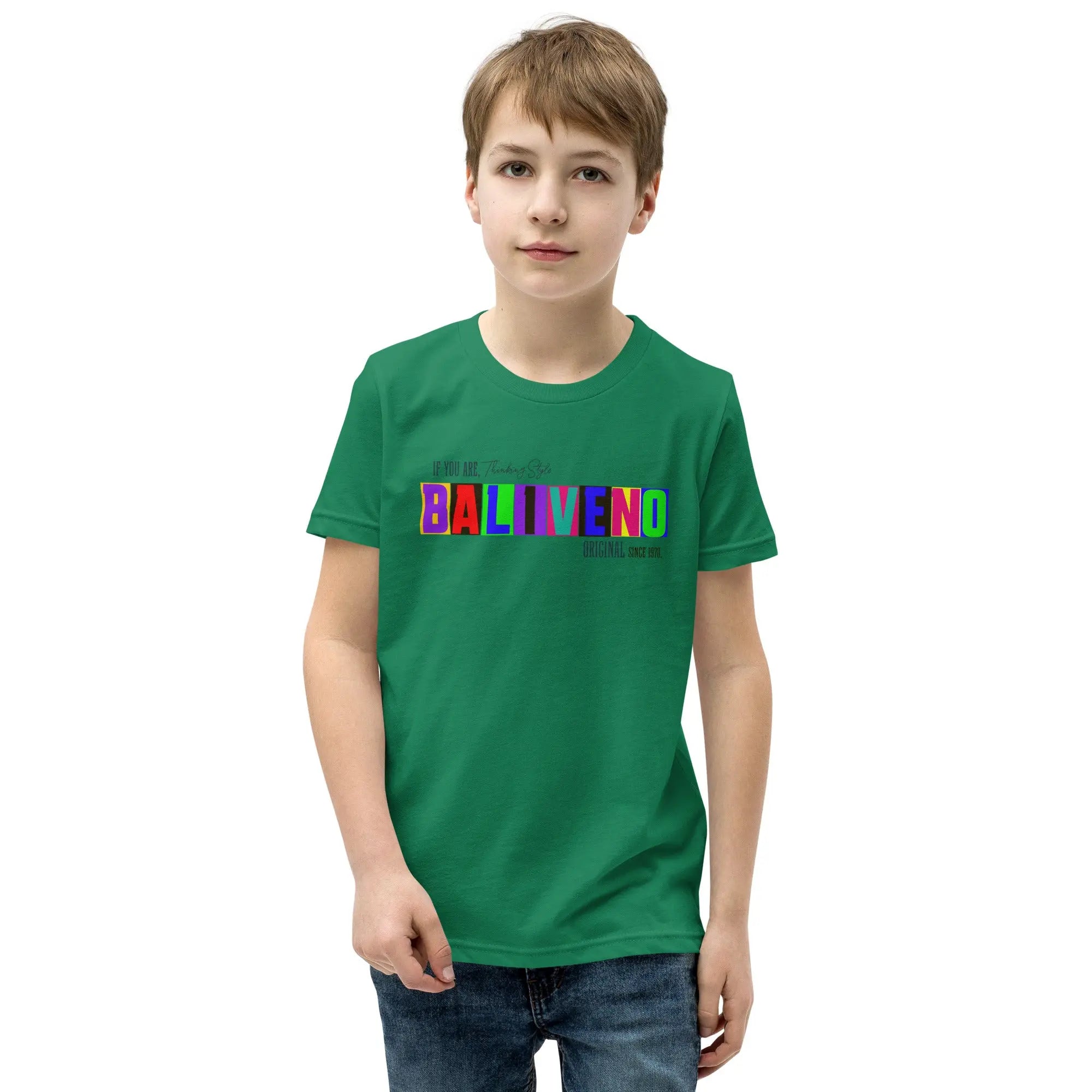 Baliveno Youth Short Sleeve T-shirt, Printed Youth T-shirt, Baliveno Fashion, Cotton Tee, Kids Tee, - BALIVENO FASHION HOUSE LTD