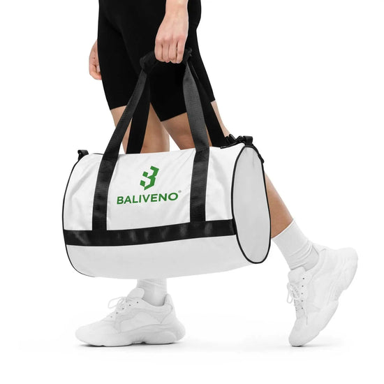 Baliveno All-over printBaliveno All-over print gym bag for man and women.Take your activewear style to the next level with the eye-catching Baliveno All-Over Print Polyester Gym Duffel. This stylish yet durable gym bag features a bold all[Bal]