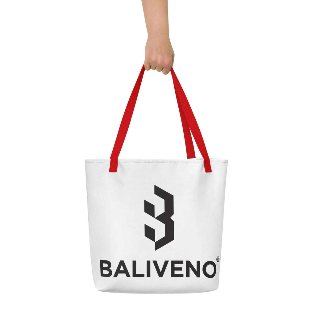 All-Over PrintAll-Over Print Large Tote BagPack all your beach essentials in style with the vibrant All-Over Print Large Tote Bag. This trendy 100% polyester beach bag features a bold, eye-catching allover pa[Bal]