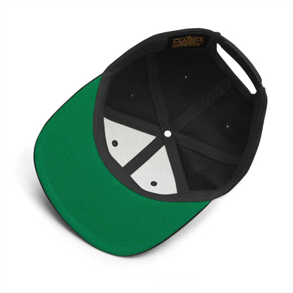 Snapback HatSnapback HatIntroducing our Snapback Hat, a timeless accessory that effortlessly combines classic style with modern comfort. Crafted with a structured fit, flat brim, and full b[Bal]