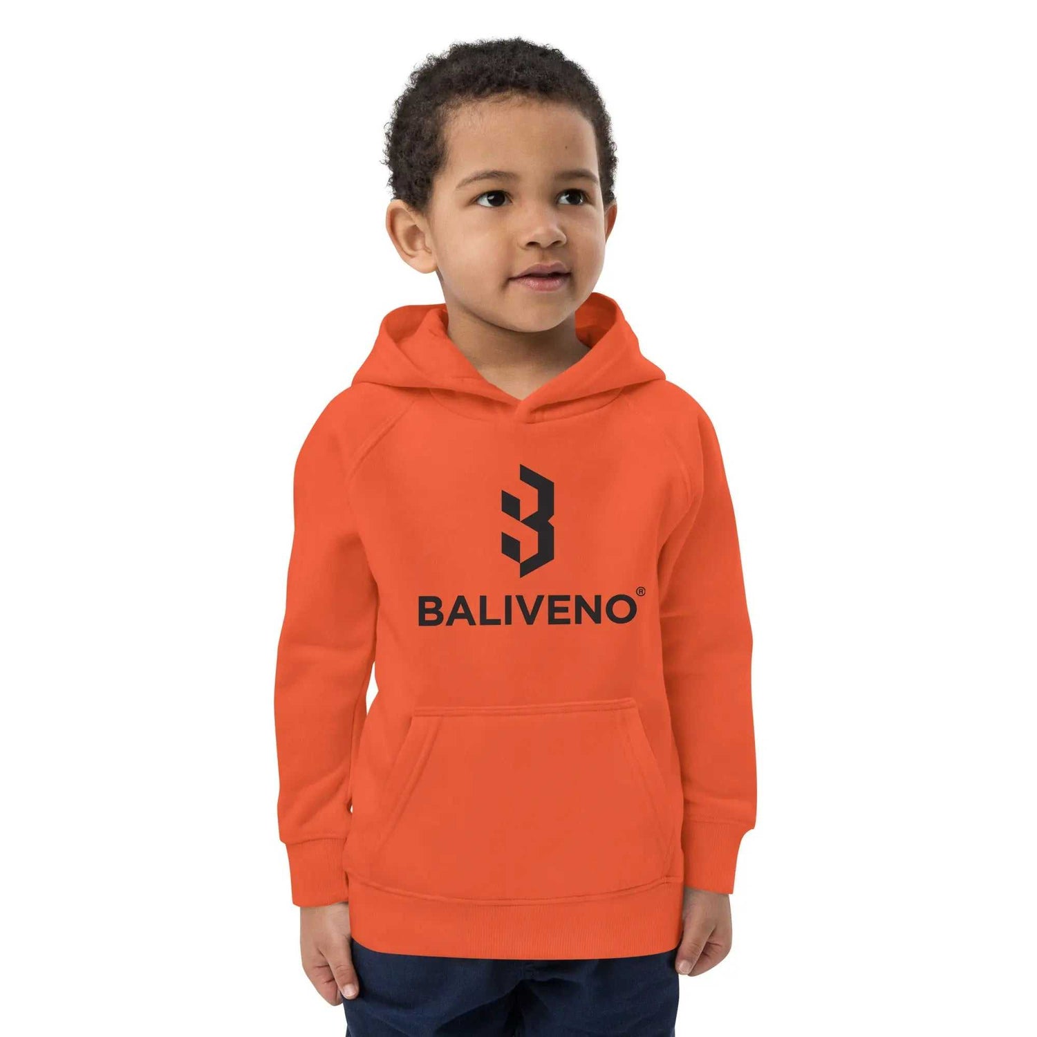 Kids eco hoodieKids eco hoodieIndulge your little one in comfort and style with our premium Kids Eco Hoodie. Crafted with care from a blend of 80% organic cotton and 20% recycled polyester, this [Bal]